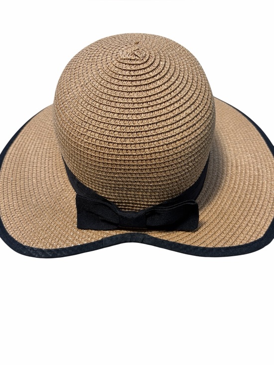 Magid Accessories - Magid Straw Garden Ribbon Hat Tan with Black Ribbon